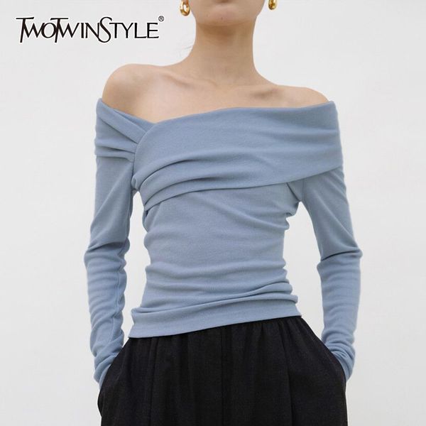 off shoulder solid sweater for women slash neck long sleeve patchwork slim sweaters female spring fashion 210423, White;black
off shoulder solid sweater for women slash neck long sleeve patchwork slim sweaters female spring fashion 210423, White;black