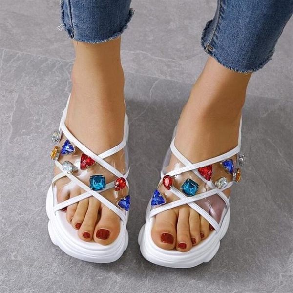 sandals 2021 comfortable platform women summer casual slippers ladies rubber gladiator diamond flat shoes sandalias mujer, Black
sandals 2021 comfortable platform women summer casual slippers ladies rubber gladiator diamond flat shoes sandalias mujer, Black