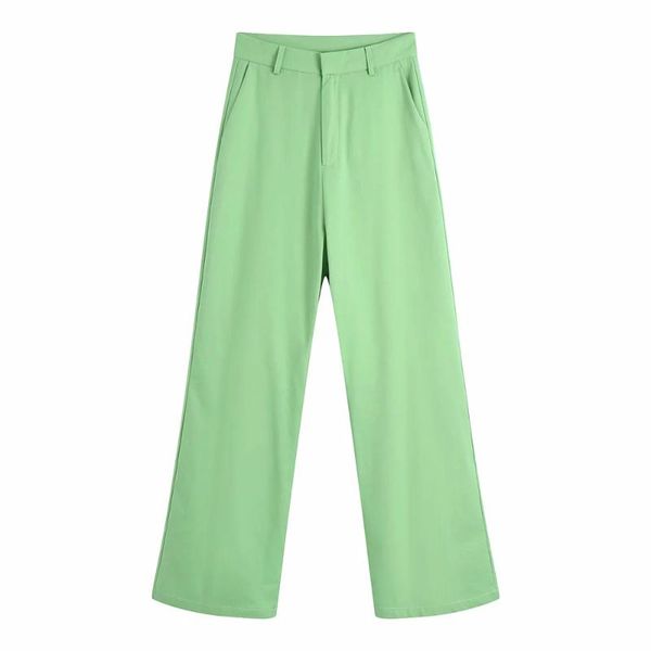 women's pants & capris 2021 summer women green pant high waist stright zipper office woman casual suits chic pocket female blazer trous, Black;white
women's pants & capris 2021 summer women green pant high waist stright zipper office woman casual suits chic pocket female blazer trous, Black;white