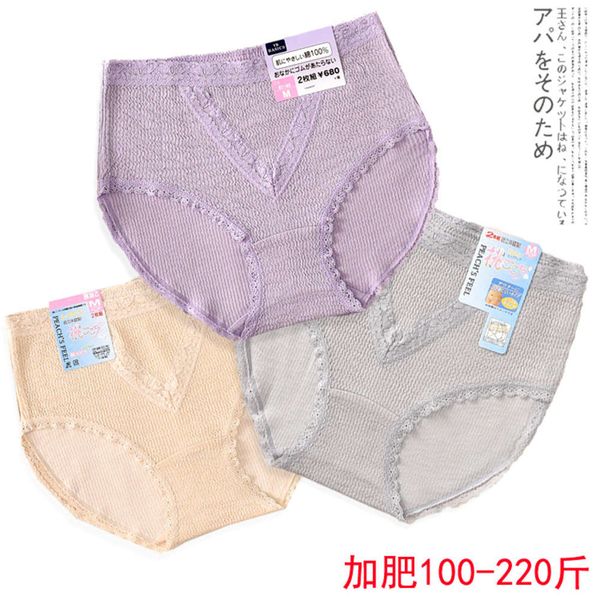 women's cotton underwear single high waist plus fat size abdominal women's lace triangle shorts, Black;pink
women's cotton underwear single high waist plus fat size abdominal women's lace triangle shorts, Black;pink