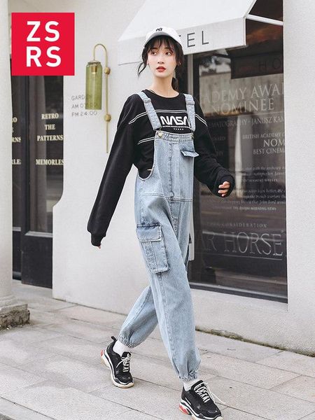 women's jeans zsrs 2021 plus size woman suspended jeansuits wide leg cowboy rompers big hip hop suspenders drop crotch, Blue
women's jeans zsrs 2021 plus size woman suspended jeansuits wide leg cowboy rompers big hip hop suspenders drop crotch, Blue