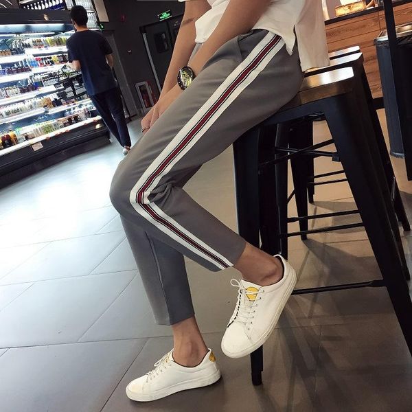 style harem casual pants summer korean-style trend men's tight type slim fit sports ninth, Black
style harem casual pants summer korean-style trend men's tight type slim fit sports ninth, Black