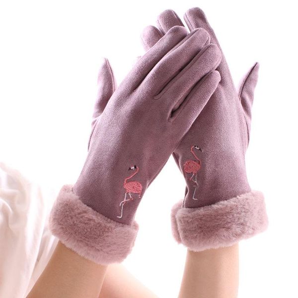 five fingers gloves women' autumn and winter warm plus velvet cold-proof touch screen mobile phone non-slip driving riding, Blue;gray
five fingers gloves women' autumn and winter warm plus velvet cold-proof touch screen mobile phone non-slip driving riding, Blue;gray