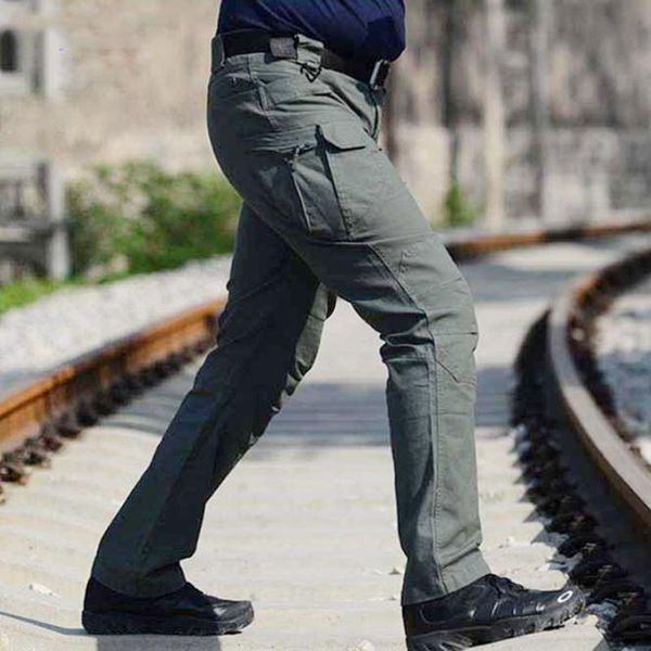 men's pants mens tactical multi pocket elasticity military outdoor training male trousers men slim waterproof army cargo 6xl, Black
men's pants mens tactical multi pocket elasticity military outdoor training male trousers men slim waterproof army cargo 6xl, Black