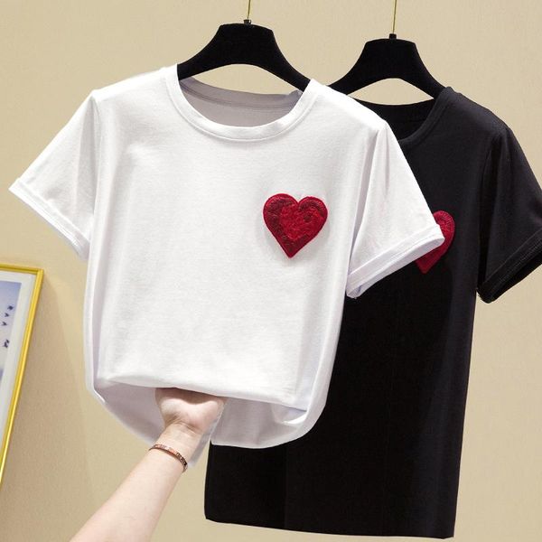 women's t-shirt korean fashion geometric casual graphic t shirts embiroidery tube tee shirt dm001, White
women's t-shirt korean fashion geometric casual graphic t shirts embiroidery tube tee shirt dm001, White