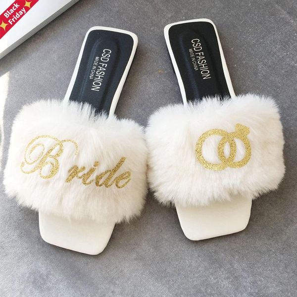 1pairs custom soft furry female home indoor outdoor sandals bachelorette hen party personalized bridesmaid gift bride slippers favor
1pairs custom soft furry female home indoor outdoor sandals bachelorette hen party personalized bridesmaid gift bride slippers favor