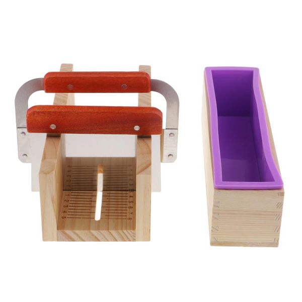 craft tools 4pcs soap making kit, wooden loaf cutter mold stainless steel cutters silicone box
craft tools 4pcs soap making kit, wooden loaf cutter mold stainless steel cutters silicone box