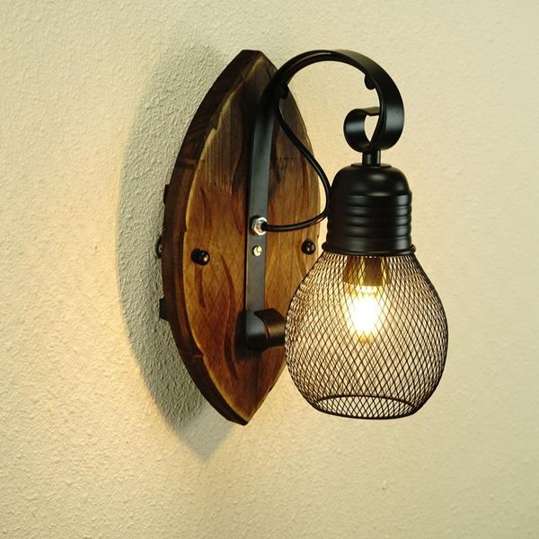 wall lamp e27 solid wooden retro iron hollow lampshade living room bedroom sconce el villa foyer cafe bar aisle decor lights
wall lamp e27 solid wooden retro iron hollow lampshade living room bedroom sconce el villa foyer cafe bar aisle decor lights