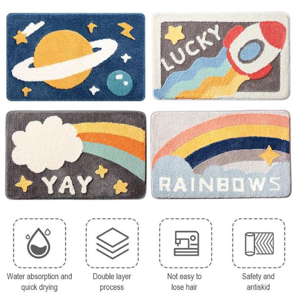 floor mat home decoration soft fiber fabric bath rug non-slip absorbent machine wash door for bathroom el doorway carpets
floor mat home decoration soft fiber fabric bath rug non-slip absorbent machine wash door for bathroom el doorway carpets