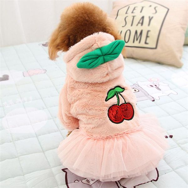 dog apparel pet dress hoodie cherry design faux fur cat puppy coat jacket winter clothes 5
dog apparel pet dress hoodie cherry design faux fur cat puppy coat jacket winter clothes 5