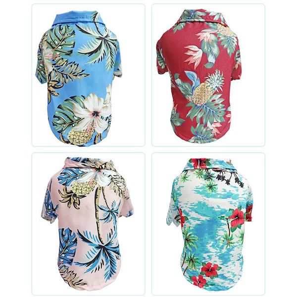 dog apparel spring/summer pet printed clothes for dogs cats hawii floral shirt short beach sleeve puppy pets clothing
dog apparel spring/summer pet printed clothes for dogs cats hawii floral shirt short beach sleeve puppy pets clothing
