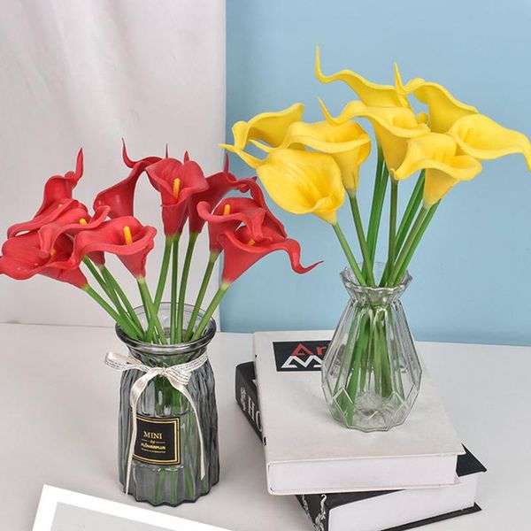 decorative flowers & wreaths artificial calla lily pu real touch fake flower bouquet table decoration home plants
decorative flowers & wreaths artificial calla lily pu real touch fake flower bouquet table decoration home plants