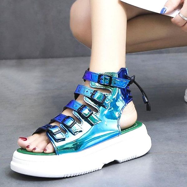female shoes leisure rome style women's sandals 2021 comfy walking summer flat with chunky casual zapatillas mujer, Black
female shoes leisure rome style women's sandals 2021 comfy walking summer flat with chunky casual zapatillas mujer, Black