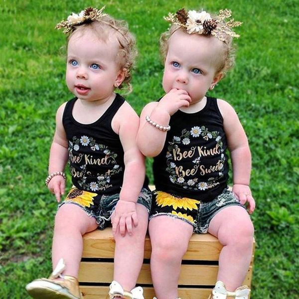 toddler baby girls boys letter print vest +sunflower denim shorts outfit girl clothes ropa niña meisjes kleding clothing sets, White
toddler baby girls boys letter print vest +sunflower denim shorts outfit girl clothes ropa niña meisjes kleding clothing sets, White