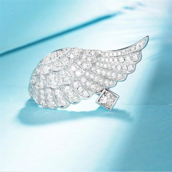 ins sell sparkling deluxe jewelry 925 sterling silver pave white sapphire cz diamond gemstones angle wings women wedding eternity bridal rin, Slivery;golden
ins sell sparkling deluxe jewelry 925 sterling silver pave white sapphire cz diamond gemstones angle wings women wedding eternity bridal rin, Slivery;golden