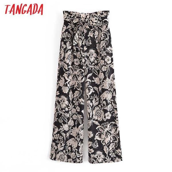 tangada women floral print long pants trousers vintage style pocket lady pants pantalon 3w148 210609, Black;white
tangada women floral print long pants trousers vintage style pocket lady pants pantalon 3w148 210609, Black;white