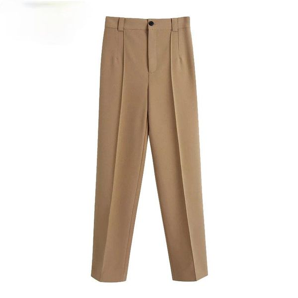 women's pants & capris women fashion with seam detail straight vintage high waist zipper office wear female trousers mujer 2021, Black;white
women's pants & capris women fashion with seam detail straight vintage high waist zipper office wear female trousers mujer 2021, Black;white
