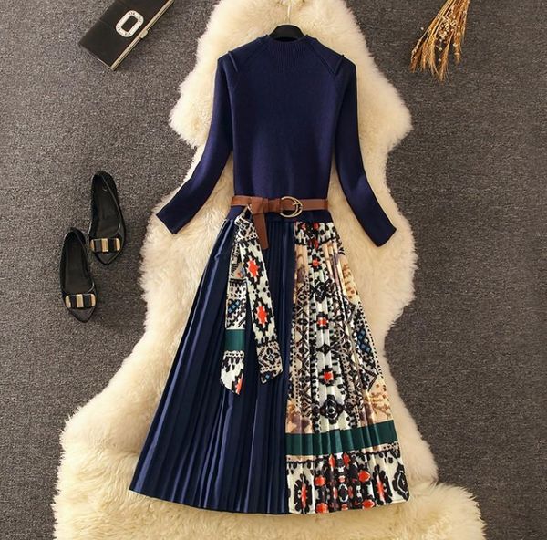 casual dresses fionto elegant knitted patchwork pleated women's dress 2021 fall winter christmas long sleeve ethnic printing, Black;gray
casual dresses fionto elegant knitted patchwork pleated women's dress 2021 fall winter christmas long sleeve ethnic printing, Black;gray