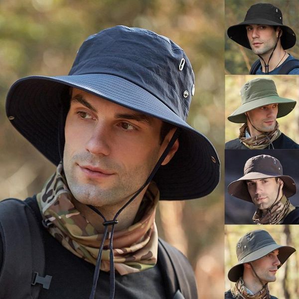 wide brim hats men's foldable sun hat outdoor fishing cap for men sunscreen anti-uv summer metal hole breathable fisherman chapeau femm, Blue;gray
wide brim hats men's foldable sun hat outdoor fishing cap for men sunscreen anti-uv summer metal hole breathable fisherman chapeau femm, Blue;gray