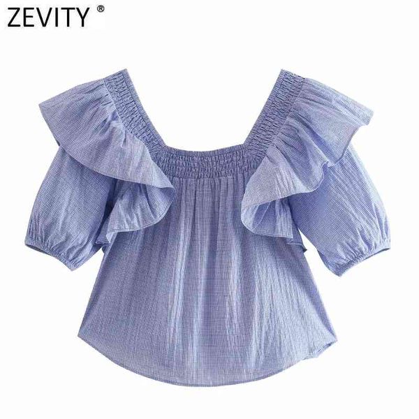 zevity women vintage square collar striped print short smock blouse ladies pleat ruffles casual femininas shirt chic ls9301 210419, White
zevity women vintage square collar striped print short smock blouse ladies pleat ruffles casual femininas shirt chic ls9301 210419, White