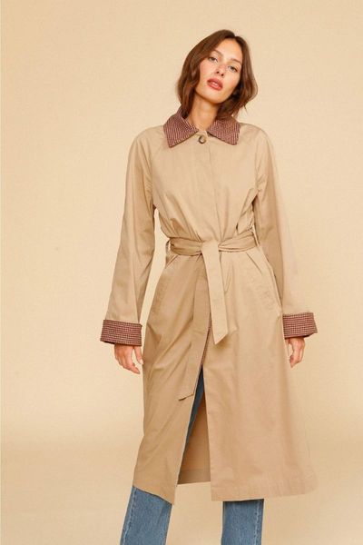 women's trench coats women coat 2021 autumn/winter style wool lining french long windbreaker jacket, Tan;black
women's trench coats women coat 2021 autumn/winter style wool lining french long windbreaker jacket, Tan;black