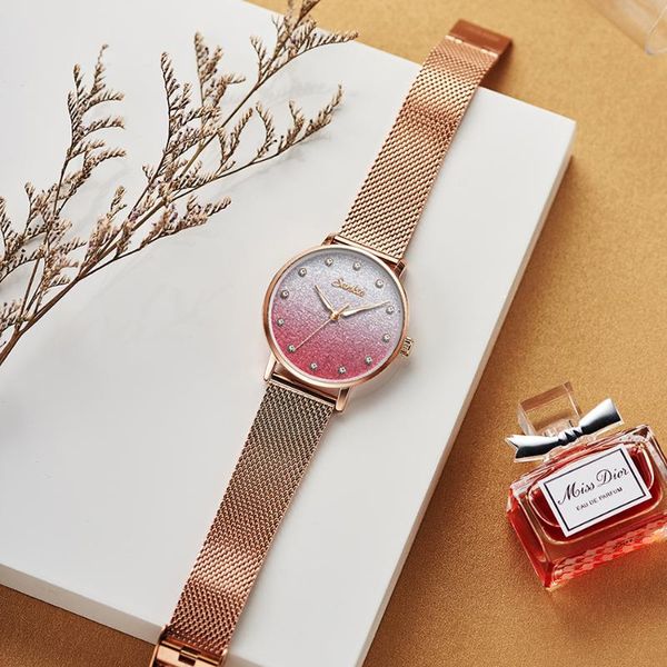 wristwatches sunkta ladies watch casual fashion women ultra-thin waterproof mesh belt quartz wristwatch, Slivery;brown
wristwatches sunkta ladies watch casual fashion women ultra-thin waterproof mesh belt quartz wristwatch, Slivery;brown
