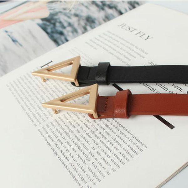 belts belt female decorative dress collocation triangle buckle simple fashion waist suit black jeans trend ins women wind waistband, Black;brown
belts belt female decorative dress collocation triangle buckle simple fashion waist suit black jeans trend ins women wind waistband, Black;brown