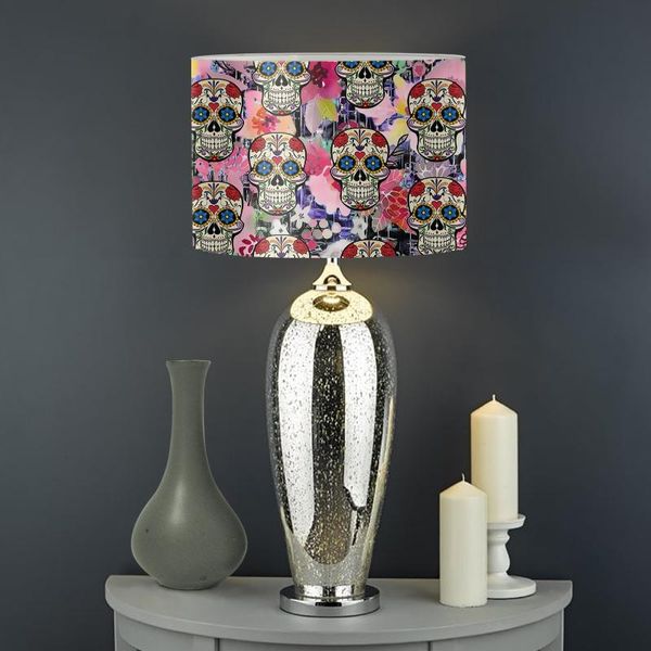 lamp covers & shades funny skull rose floral print table screen halloween decoration dust proof cover bedroom lampshade premium shade
lamp covers & shades funny skull rose floral print table screen halloween decoration dust proof cover bedroom lampshade premium shade