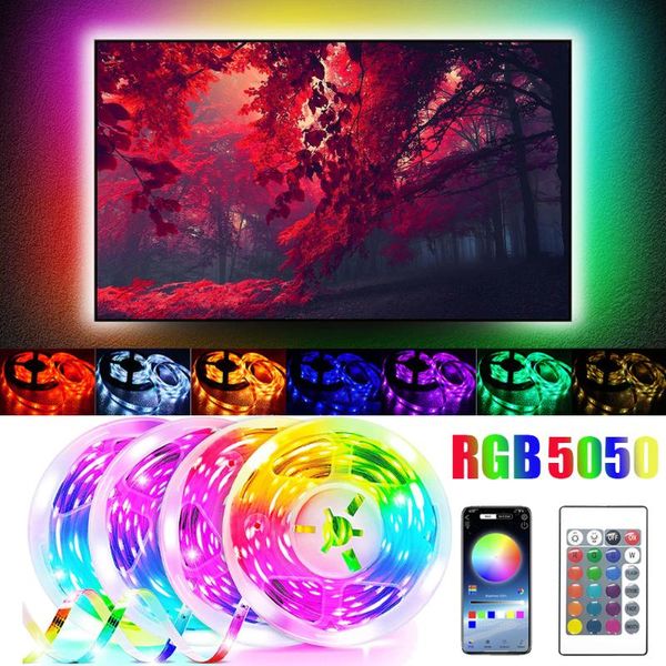 strips rgb 5v usb bluetooth app control led strip light 24 key flexible decoration lamp room tv background lighting luces string
strips rgb 5v usb bluetooth app control led strip light 24 key flexible decoration lamp room tv background lighting luces string