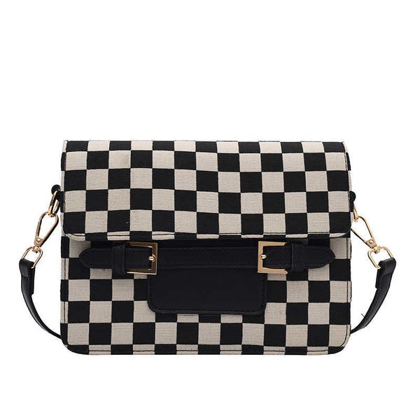 shoulder bag british style small square black-white checkerboard plaid pouch shoulder messenger for women
shoulder bag british style small square black-white checkerboard plaid pouch shoulder messenger for women