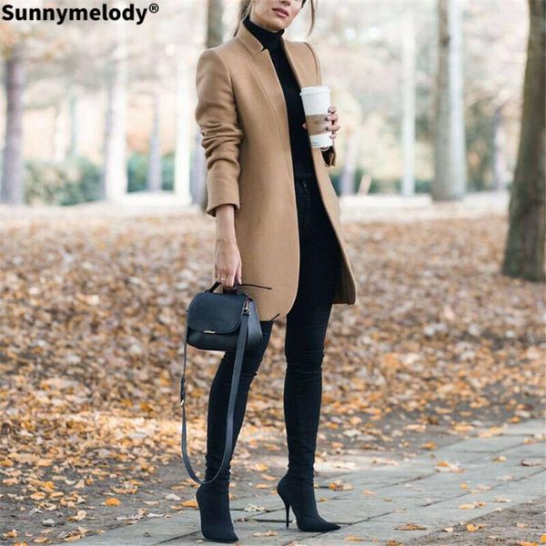 women's wool coat woolens overcoat coats long female autumn winter and jackets women plus size s-5xl & blends, Black
women's wool coat woolens overcoat coats long female autumn winter and jackets women plus size s-5xl & blends, Black