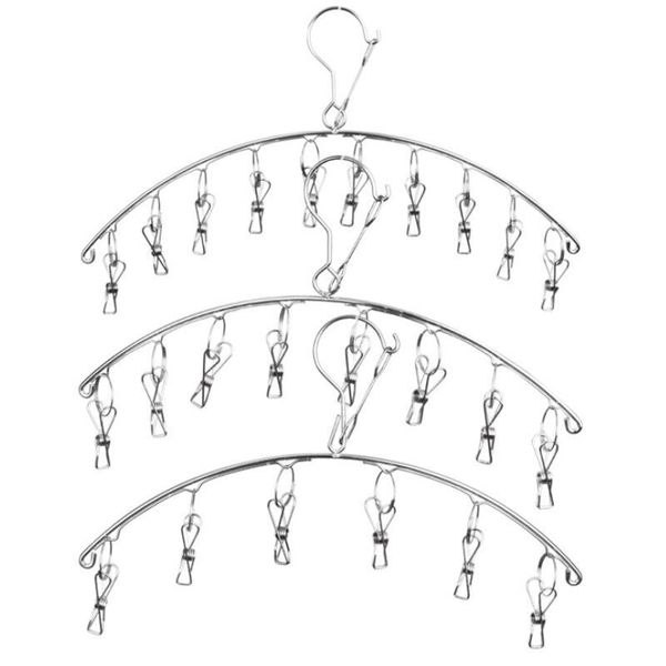stainless steel necktie socks clips rack windproof space saving hook clothes hangers lx8565 & racks
stainless steel necktie socks clips rack windproof space saving hook clothes hangers lx8565 & racks