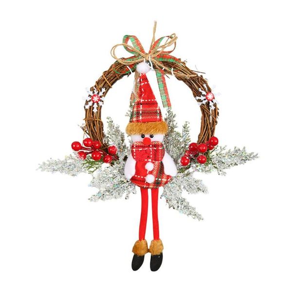 decorative flowers & wreaths christmas front door hanging wreath window elk snowman muppet ornament for home 2021 ornaments natal year
decorative flowers & wreaths christmas front door hanging wreath window elk snowman muppet ornament for home 2021 ornaments natal year