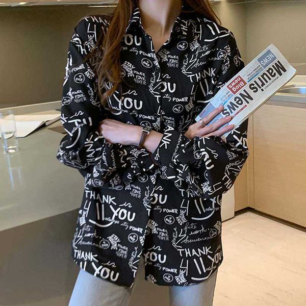 women's blouses & shirts blouses letter printed fashion spring casual long sleeve blusas female lapel button down 4zrk, White
women's blouses & shirts blouses letter printed fashion spring casual long sleeve blusas female lapel button down 4zrk, White