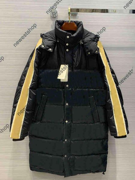 2021 winter mens long down et digners cloth womens sve reflective letter printed with hooded downs ets women fashion clothing, Black
2021 winter mens long down et digners cloth womens sve reflective letter printed with hooded downs ets women fashion clothing, Black