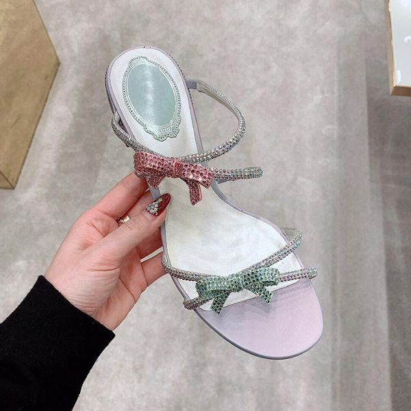 slippers crystals women 2021 luxury square heels zapatos de mujer butterfly-knot summer shoes woman mules beach ladies slides, Black
slippers crystals women 2021 luxury square heels zapatos de mujer butterfly-knot summer shoes woman mules beach ladies slides, Black