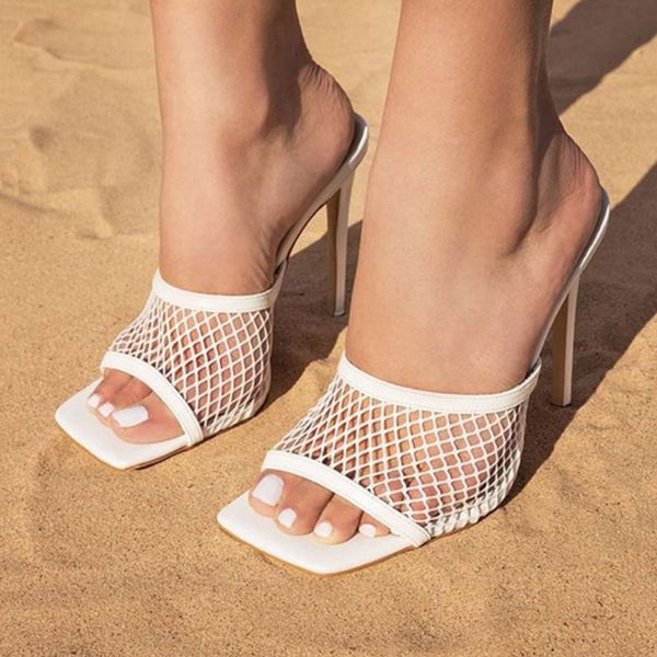 high heels open toe party prom ladies mesh trendy brand summer slipper mules sandals women shoes big size 42, Black
high heels open toe party prom ladies mesh trendy brand summer slipper mules sandals women shoes big size 42, Black