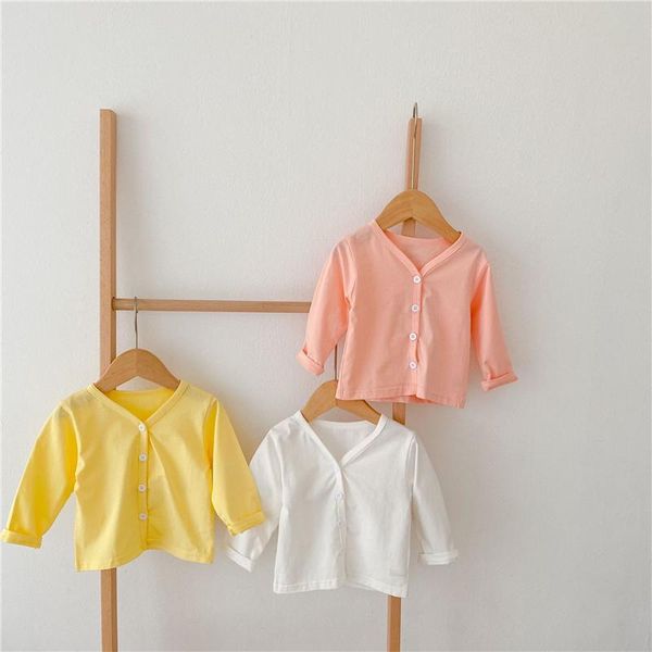 jackets baby girl clothes for borns sweet candy color cardigan 2021 summer cotton soft solid coat kids girls 0-3y, Blue;gray
jackets baby girl clothes for borns sweet candy color cardigan 2021 summer cotton soft solid coat kids girls 0-3y, Blue;gray
