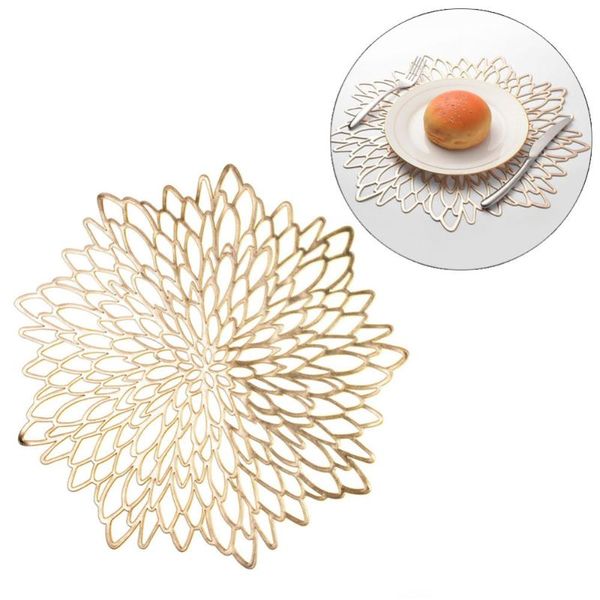 mats & pads home decoration gold sliver pvc placemat for dining table hollow pad bowl 38*38cm
mats & pads home decoration gold sliver pvc placemat for dining table hollow pad bowl 38*38cm