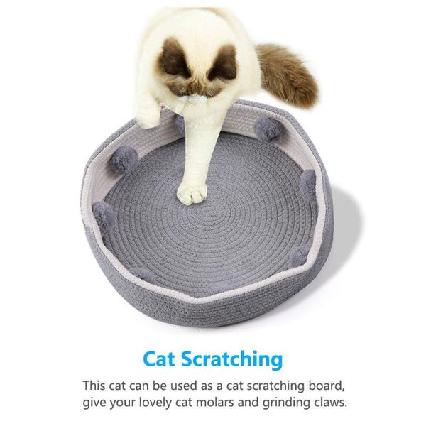 breathable dog house round folding warm bed for cats small dogs pet cat basket nest cotton rope pets products beds & furniture
breathable dog house round folding warm bed for cats small dogs pet cat basket nest cotton rope pets products beds & furniture