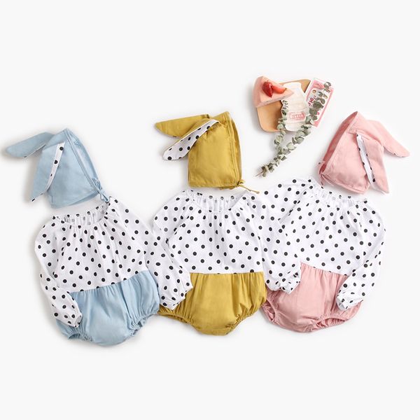 0-3yrs newborn wave point long sleeve clothes rompers and hat spring autumn baby toddler girls jumpsuits, Blue
0-3yrs newborn wave point long sleeve clothes rompers and hat spring autumn baby toddler girls jumpsuits, Blue