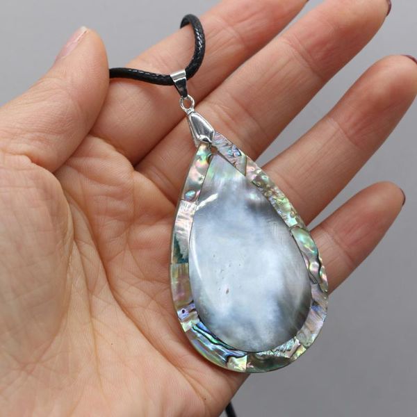 pendant necklaces natural white mother-of-pearl shell elegant charm party drop-shaped necklace birthday anniversary exquisite gift jewelry, Silver
pendant necklaces natural white mother-of-pearl shell elegant charm party drop-shaped necklace birthday anniversary exquisite gift jewelry, Silver