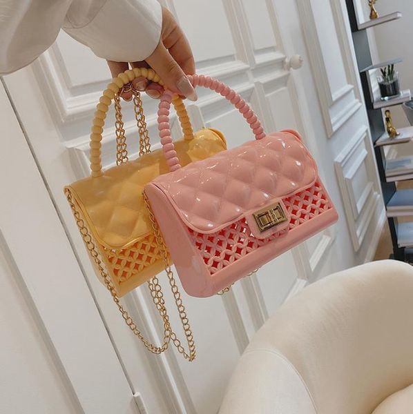plastic jelly bag shoulder messenger chain small square bags hollow diamond lock handbag
plastic jelly bag shoulder messenger chain small square bags hollow diamond lock handbag