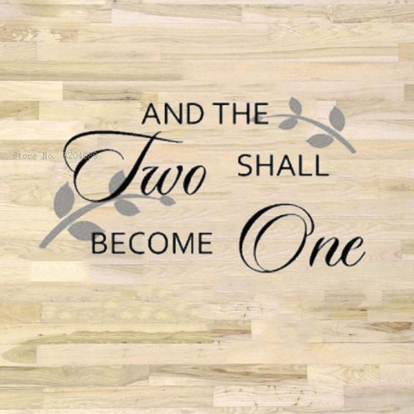 wall stickers and the two shall become one wedding dancing floor center custom colors decals design murals yt6288
wall stickers and the two shall become one wedding dancing floor center custom colors decals design murals yt6288