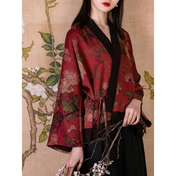 ethnic clothing japanese kimono for women floral printing loose long sleeve cardigan v-neck vintage fashion retro elegant streetwear 20, Red
ethnic clothing japanese kimono for women floral printing loose long sleeve cardigan v-neck vintage fashion retro elegant streetwear 20, Red