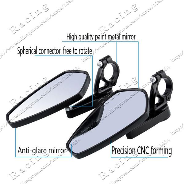 motorcycle mirrors universal black mirror motorbike rearview side handle bar end for
motorcycle mirrors universal black mirror motorbike rearview side handle bar end for