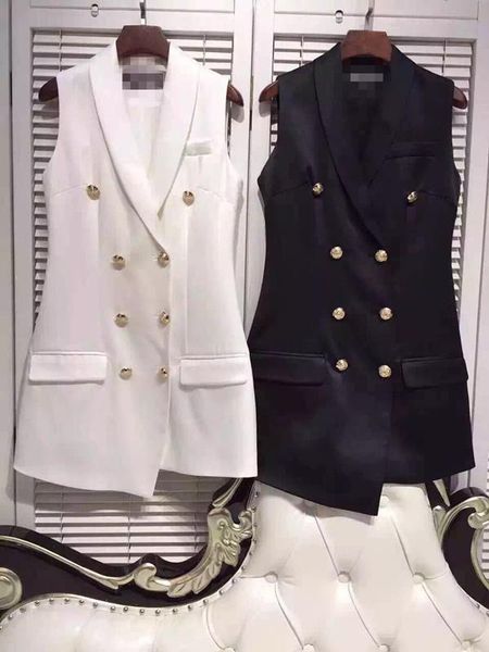 women's vests fur vest 2021 time-limited polyester long solid chalecos mujer fashion style double breasted suit sleeveless, Black;white
women's vests fur vest 2021 time-limited polyester long solid chalecos mujer fashion style double breasted suit sleeveless, Black;white