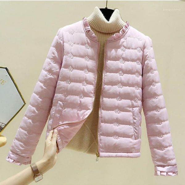 women's down & parkas spring autumn polyester jacket stand collar long sleeve cardigan pockets slim solid fashion office lady, Black
women's down & parkas spring autumn polyester jacket stand collar long sleeve cardigan pockets slim solid fashion office lady, Black