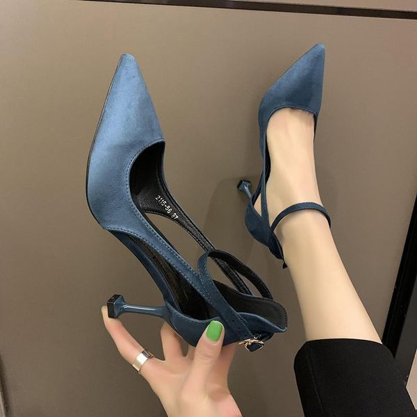 sandals women's european style pumps 2021 summer fashion word buckle casual high heels wild toe cap women shoes, Black
sandals women's european style pumps 2021 summer fashion word buckle casual high heels wild toe cap women shoes, Black