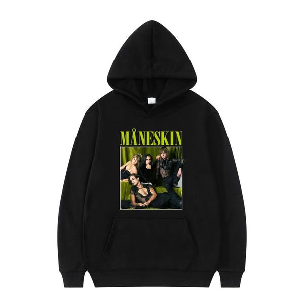 men's hoodies & sweatshirts 2021 band maneskin clothing casual style fashion cotton retro wears long sleeves harajuku hoodie, Black
men's hoodies & sweatshirts 2021 band maneskin clothing casual style fashion cotton retro wears long sleeves harajuku hoodie, Black